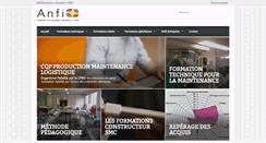 Desktop Screenshot of anfi-training.com